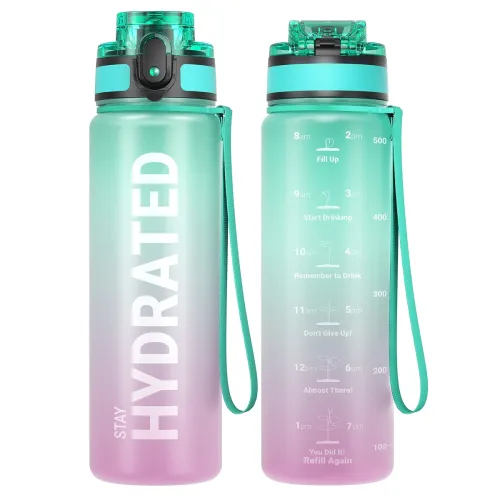Image of Sahara Sailor Motivational Sports Water Bottle (500ml)