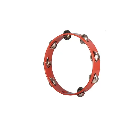 Image of Sai Musical Instruments Tambourine, 10 Inch