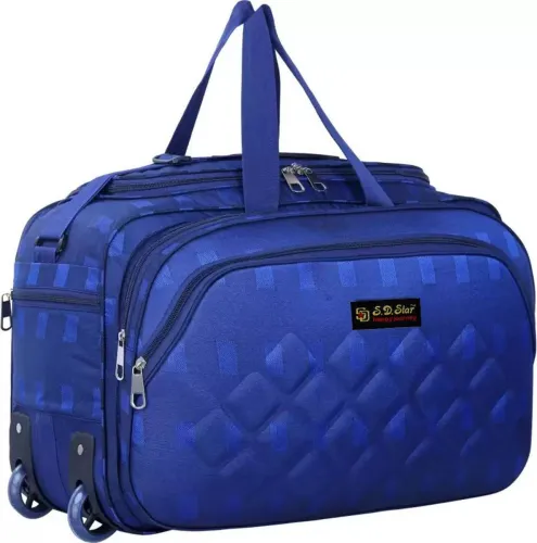 Image of SAKSHI FASHION  60L Strolley Duffel Bag