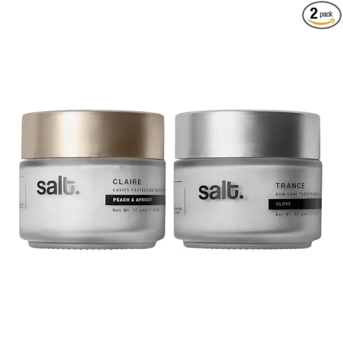 Image of Salt. Claire Day & Trance Night Tooth Powder (Pack of 2)