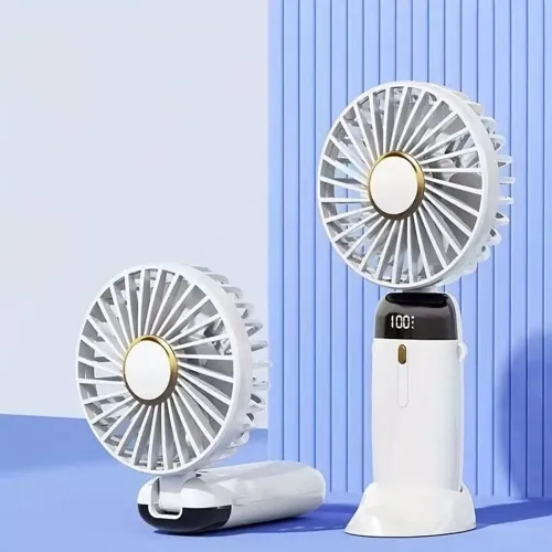 Image of Sampri 4000mAh USB Table Fan – White