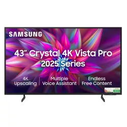 Samsung 108 cm (43 inches) Crystal 4K Vista Pro Smart LED TV (UA43UE86AFULXL)