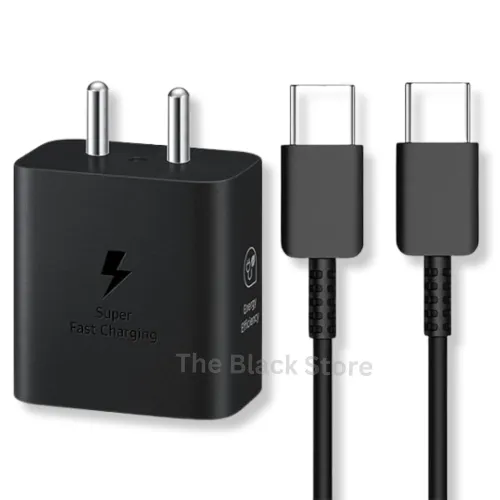 Image of Samsung 25W Charger.
