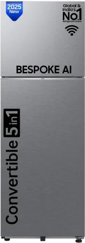 Image of Samsung 350 L Frost Free Double Door Refrigerator (RT38DG5A2BSLHL)
