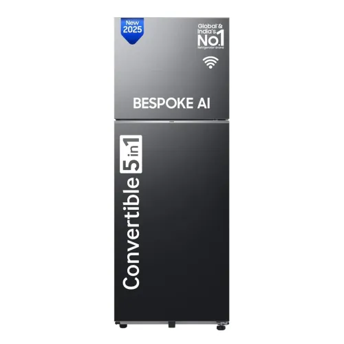 Image of Samsung 419 L, 3 Star Double Door Refrigerator (RT45DG6A4DB1HL)