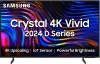 Samsung Crystal 4K Vivid 138 cm (55 inch) Ultra HD (4K) LED Smart Tizen TV