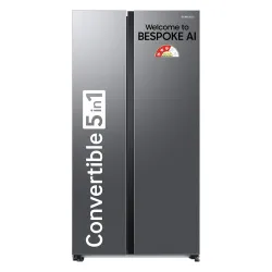 Samsung 653L AI Smart Fridge (3star, WiFi, 5-in-1, RS76CG8003S9HL)