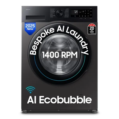 Image of Samsung 9 kg WW90DG5U24AXTL 5 star AI EcoBubble Washing Machine