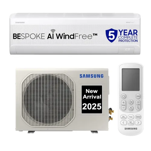 Image of Samsung (B0DR35X9BV) 1.5 Ton 5 Star Split AC.