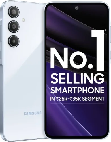 Image of Samsung Galaxy A35 5G (Awesome Iceblue, 256 GB) (8 GB RAM)