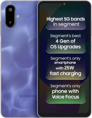 Image of Samsung Galaxy F06 5G (Lit Violet, 128 GB) (4 GB RAM)