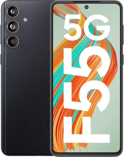 Image of SAMSUNG Galaxy F55 5G (Raisin Black, 128 GB)