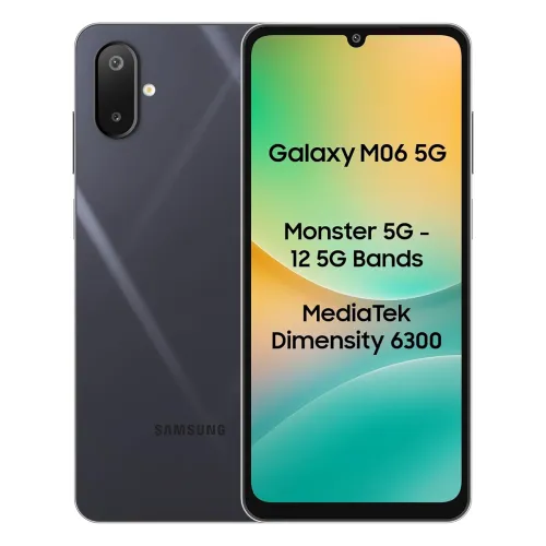 Image of Samsung Galaxy M06 5G (4GB RAM, 128GB Storage)