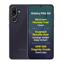 Samsung Galaxy M56 5G (Black, 8 GB RAM, 128 GB Storage)
