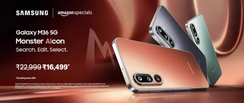 Image of Samsung Galaxy M6 5G @ ₹16499 on Amazon Prime Day Sale
