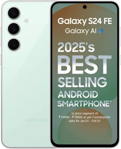 Image of Samsung Galaxy S24 FE 5G (Mint, 128 GB)  (8 GB RAM)