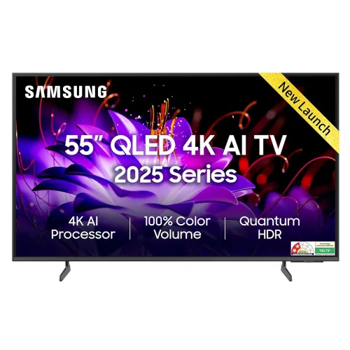 Image of Samsung (QA55QEF1AULXL) 138 cm (55 inches) QLED 4K Smart TV