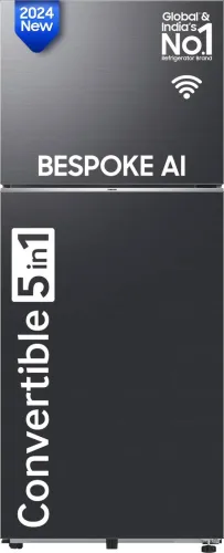 Image of Samsung (RT41DG6A4DB1HL) 396 L Frost Free Double Door 3 Star Convertible Refrigerator