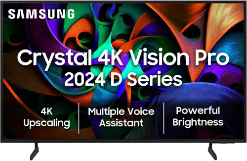 Image of Samsung (UA50DUE76AKLXL) Crystal 4K Vision Pro 50inch Ultra HD (4K) LED Smart Tizen TV