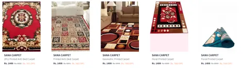 Image of SANA CARPET at minimum 80% Discount