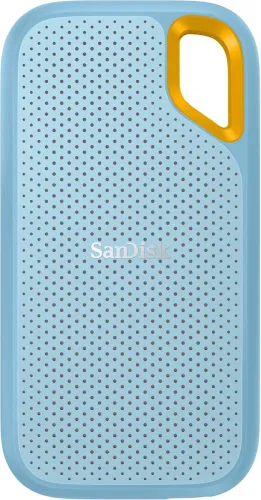 Image of SanDisk 2 TB External Solid State Drive (SSD) (Sky Blue)