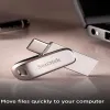 Sandisk Ultra Dual Drive Luxe USB 3.0, USB 2.0 Type-C 256GB