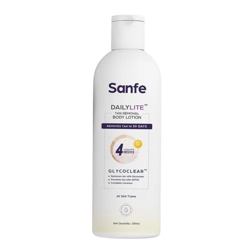 Image of Sanfe DailyLite Tan Removal Body Lotion For Women