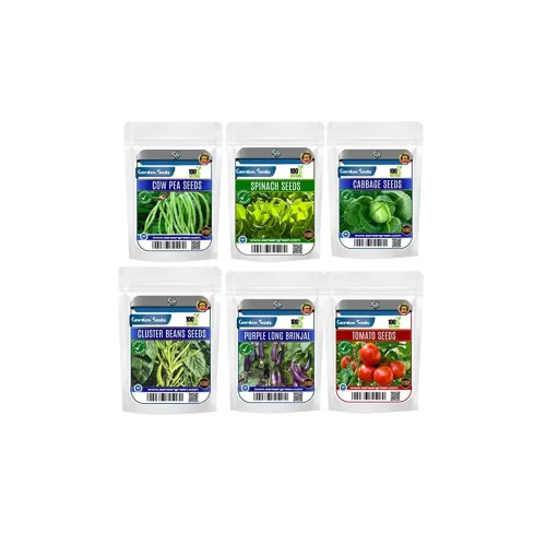 Image of Sansar Green Combo Vegetable Seeds (Pack Of 6)