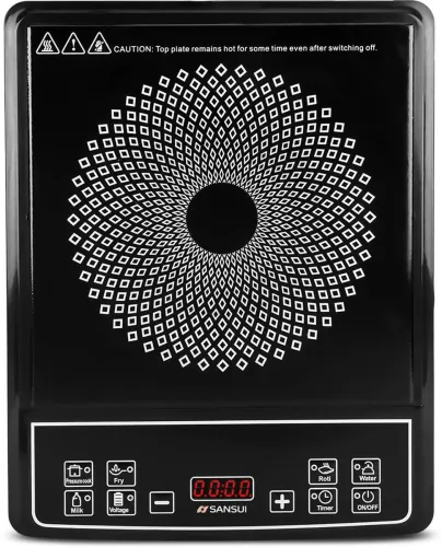 Image of Sansui 1600W Induction Cooktop (Smart Cook-1600)