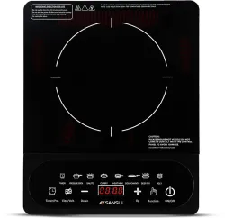 Sansui 2000 W Induction Cooktop Touch Panel (Black, Smart chef plus-2000)