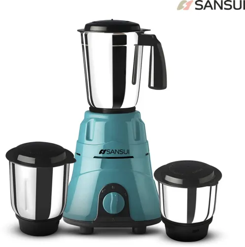 Image of Sansui 500W Juicer Mixer Grinder (Allure Plus, 3 Jars)