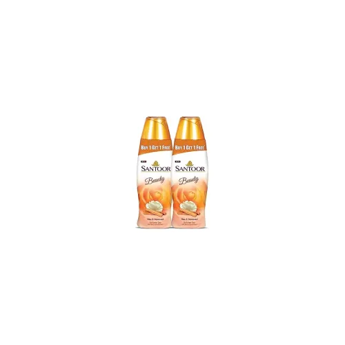 Image of Santoor Beauty Perfumed Talc with Sandalwood Extracts| Sanda