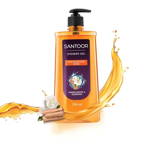 Image of Santoor Moisturizing Shower Gel 750ml