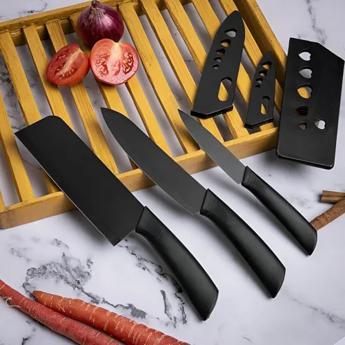 Image of SARTH TREASURE 3-Piece Stainless Steel Chef Knife Set