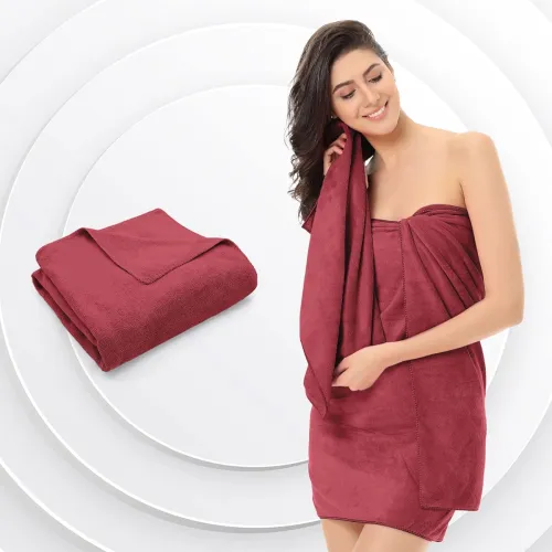 Image of Sassoon Venir Microfiber 1 Piece Women Bath Towel