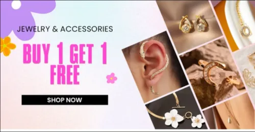 Image of Savana BOGO Offer: Buy 1 Get 1 Free on Jewellery & Accessories