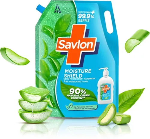 Image of Savlon Moisture Shield Germ Protection Liquid Handwash