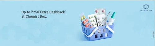 Image of SBI Credit Card Offer: Get Up to ₹250 Extra Cashback at Chemist Box