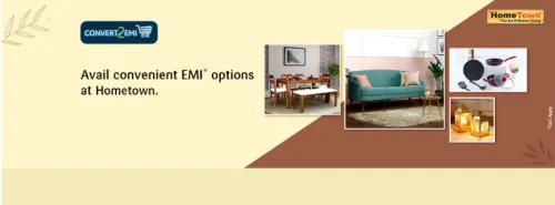 Image of SBI Credit Card Offer: Avail Convenient EMI options at HomeTown