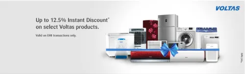 Image of SBI Credit Card Offer: Get up to 12.5% discount on select Voltas Products