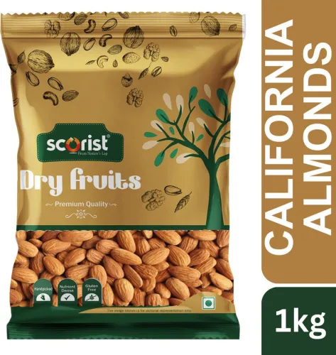 Image of Scorist Popular California Almonds  (1 kg)