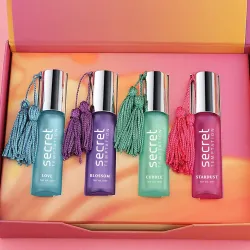 Secret Temptation Luxury Roller Ball Perfume | Perfume Roll On for Women, Pack of 4 (10ml each) |.