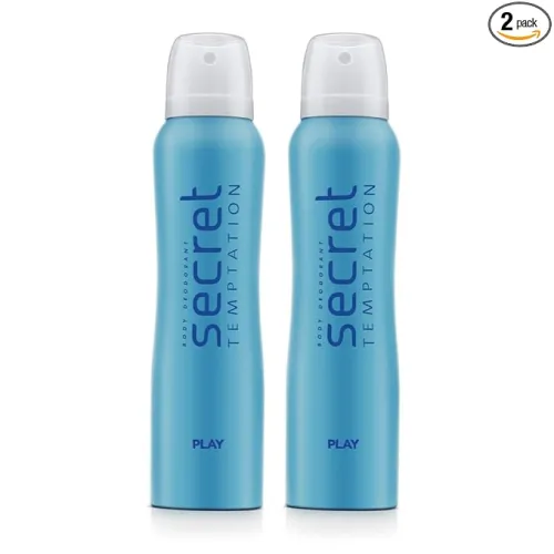 Image of Secret Temptation Play Deodorant Pack of 2 150ml
