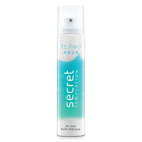 Image of Secret Temptation Te Amo Aqua Perfume Body Spray 120 ml