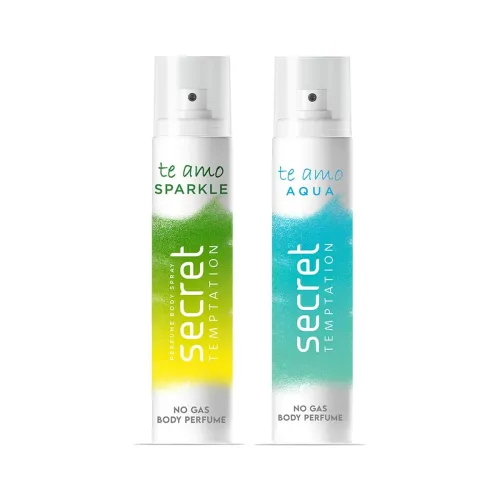 Image of Secret Temptation Te Amo Perfume Body Spray 120ml * 2