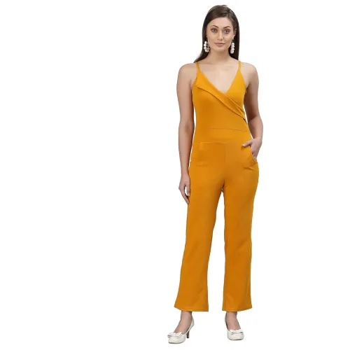 Image of Selvia Stretchable Lycra Jumpsuit