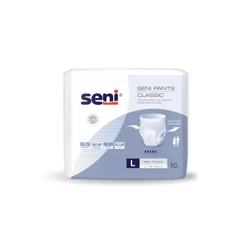 Image of Seni Pants Classic Adult Diaper Pants 10Pcs