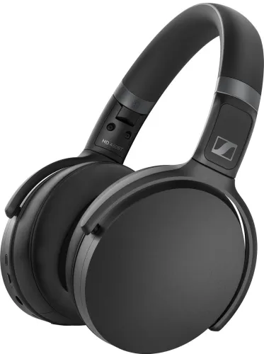 Image of Sennheiser HD 450BT Active noise cancellation enabled Bluetooth (Black, On the Ear)