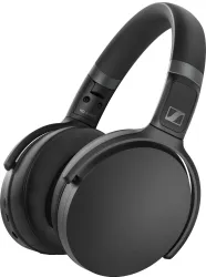 Sennheiser HD 450BT Active noise cancellation enabled Bluetooth (Black, On the Ear)