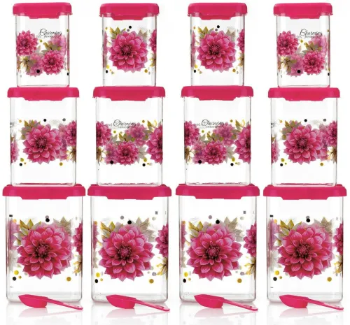 Image of Sentricus Plastic Grocery Containers 350ml, 650ml, 900ml Pack of 12